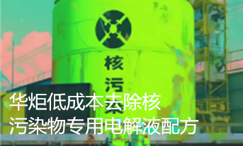 去除核污染物专用电解液配方